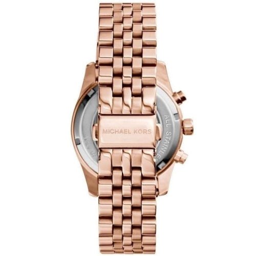Michael Kors Lexington Ladies Rose Gold Chronograph Watch - MK5569 - Image 3